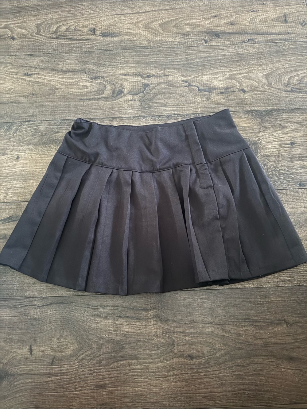 H&M Black Pleated Skater Skirt - Kids
